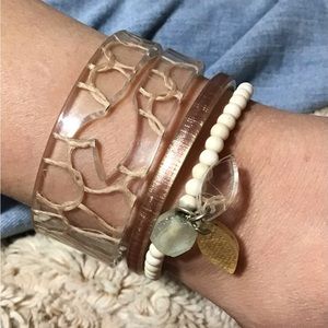 CBA Eco resin bracelets